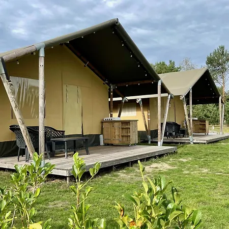 Safaritent At Gt Keiheuvel Lüks kamp alanı Balen